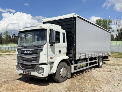 JAC N200 (20т) БОРТ-ТЕНТ СДВИЖНЫЙ ШТОРЫ И КРЫША 9,2м